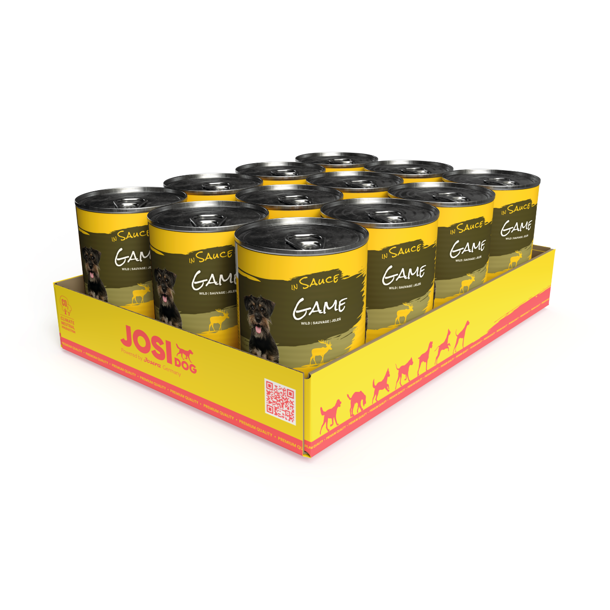 JosiDog Game in Sauce 3x