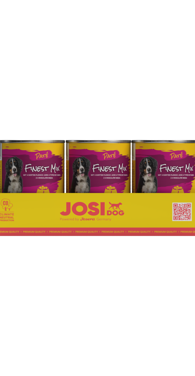 JosiDog Paté Finest Mix 3x