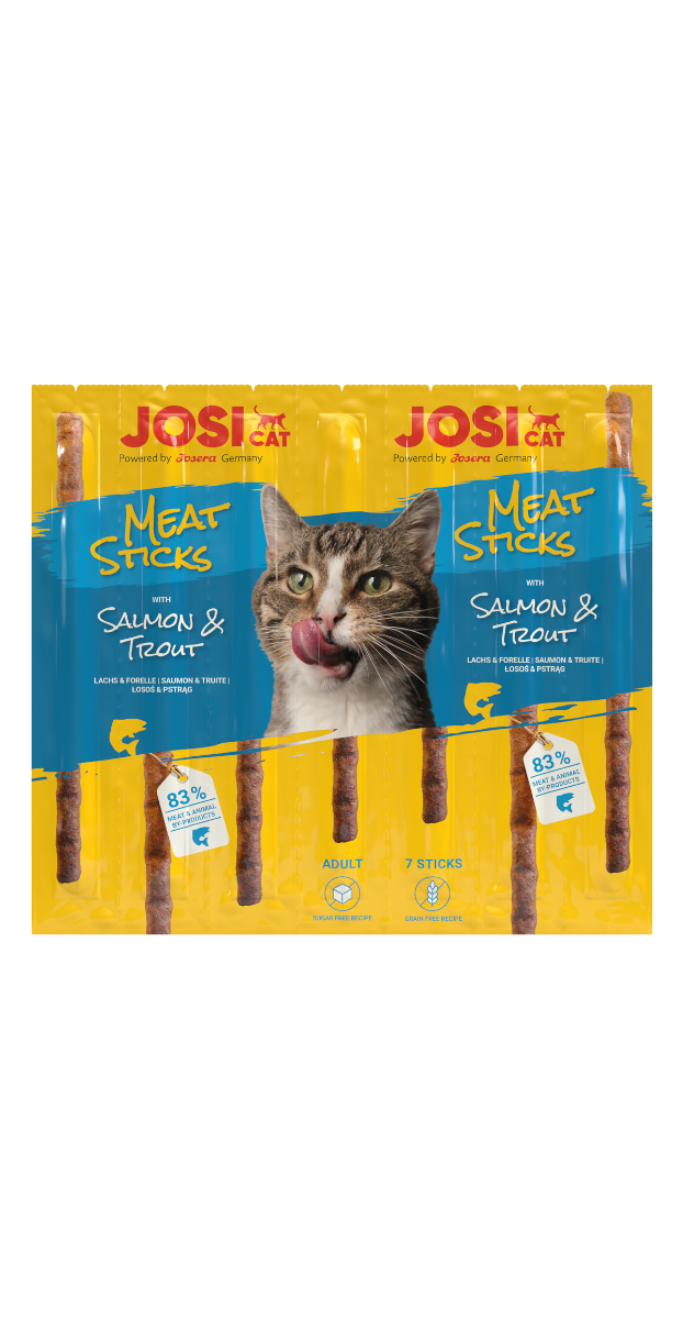 JosiCat Meat Sticks Salmon &Trout 35g