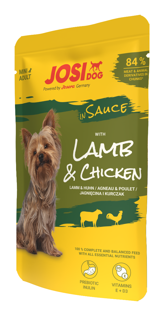 JosiDog Mini Lamb&Chicken in Sauce