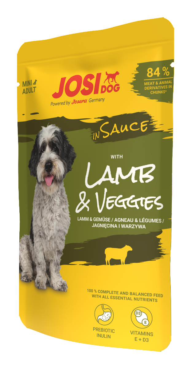 JosiDog Mini Lamb&Veggies in Sauce