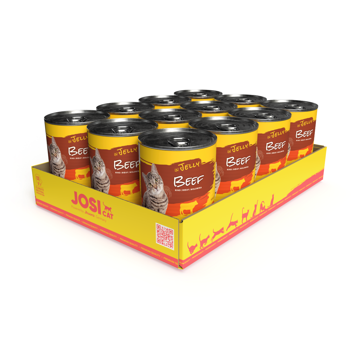 JosiCat Beef in Jelly 3x