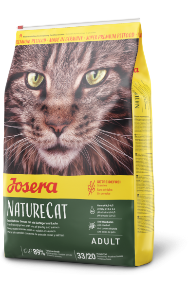 Josera NatureCat  Katzen-Trockenfutter mit Geflgel