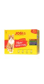 JOSICAT MULTIPACK MEAT SELECTION IN SAUCE