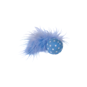 KATZENSPIELZEUG BALL MIT FEDER
