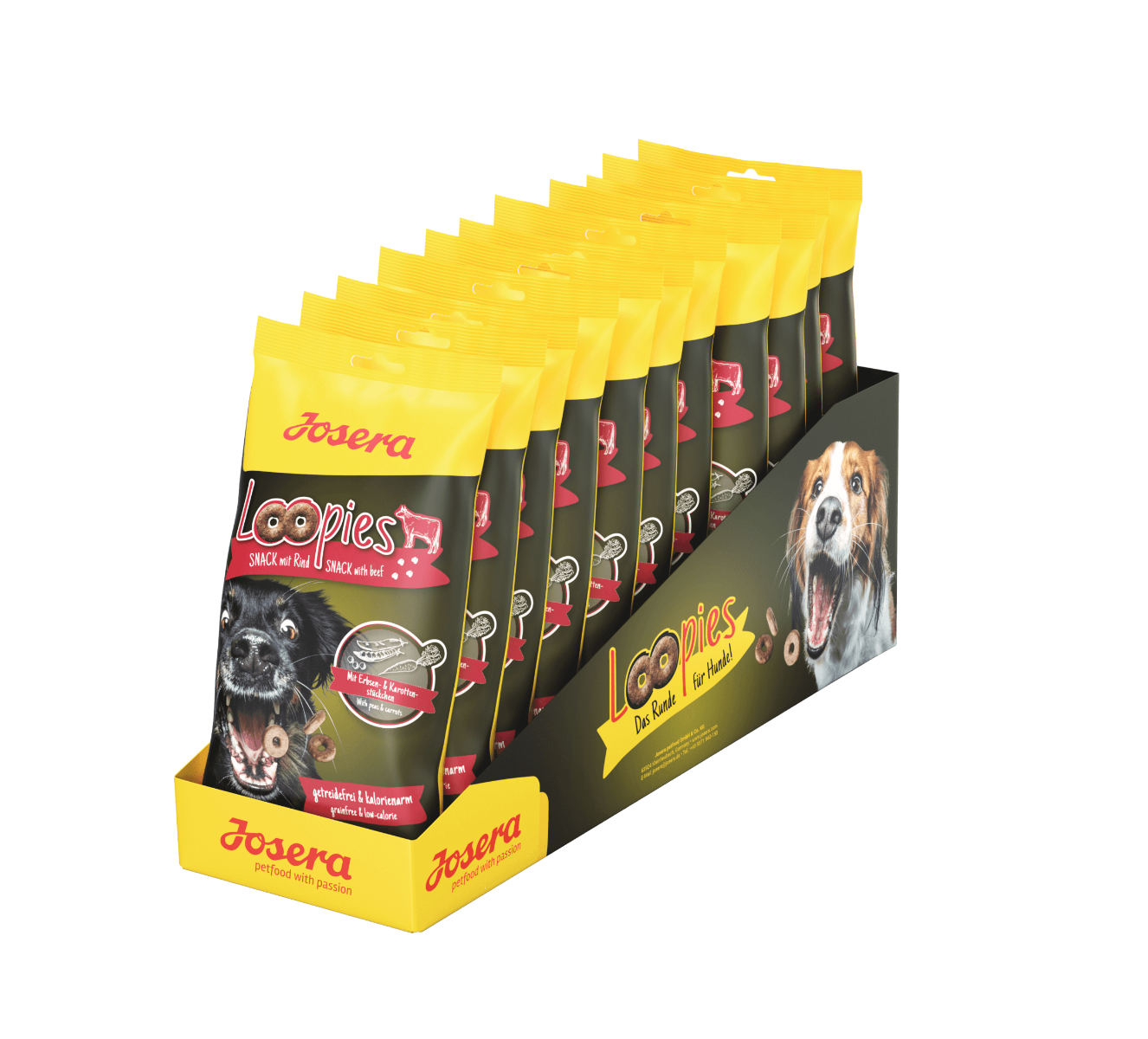 Loopies mit Rind 11 x 150 g