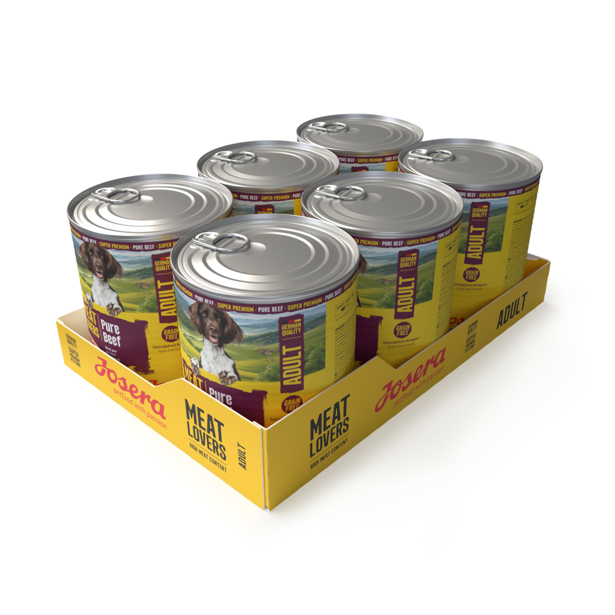 Meat Lovers Pure Beef 6x800g