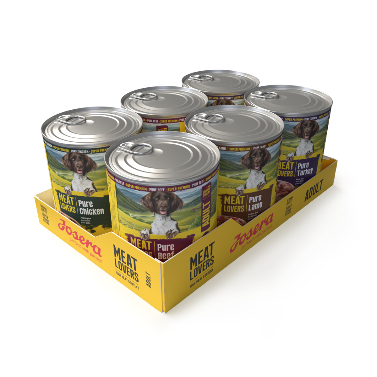 Meat Lovers Pure Multipack 6x800g