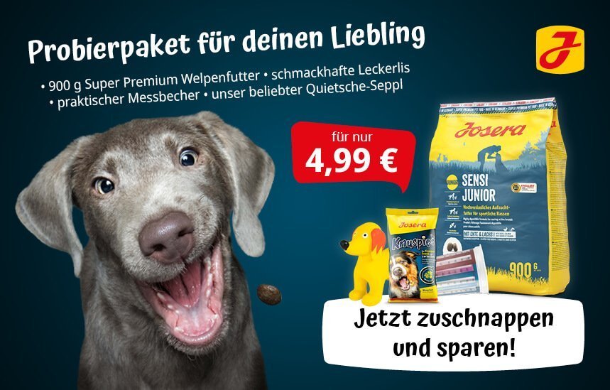 Probierpaket für Welpen von Josera
