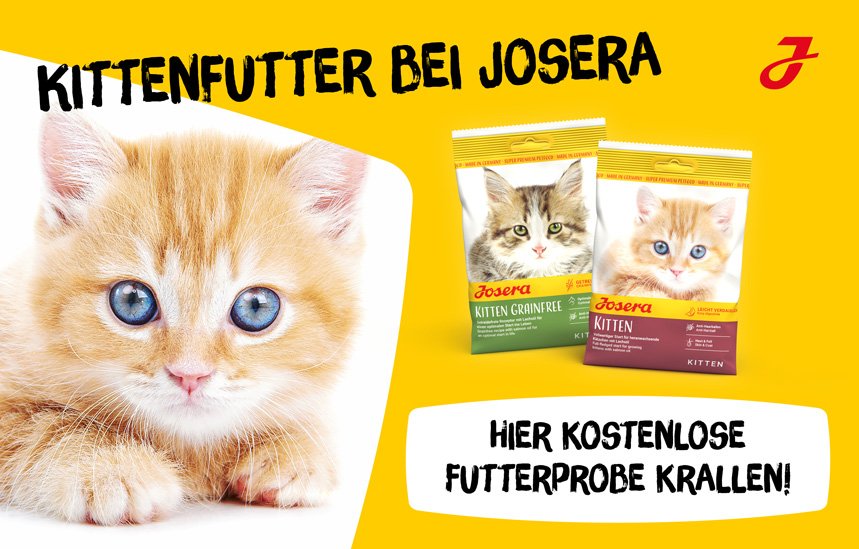 Josera Katzenfutter Probe